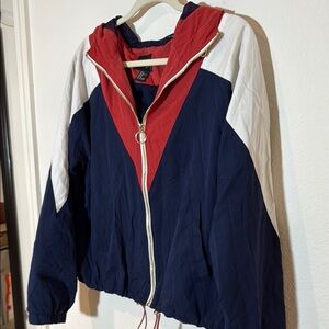 Forever 21 Red and Navy Jacket